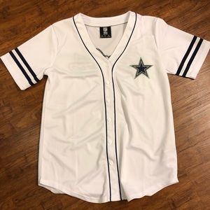 Dallas Cowboys button down jersey shirt